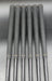 Set of 6 x Decatan Seven Irons 5-PW Regular Graphite Shafts Unbranded Grips
