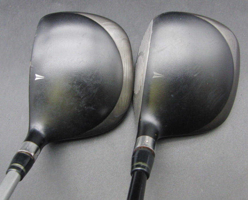 Set of 2x Nike SQ Dymo2 15° 3 + 19° 5 Woods Stiff Graphite Shafts Nike Grips