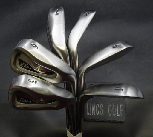 Set of 6 x XXIO Impact Power Irons 5-PW Regular Steel Shafts XXIO Grips