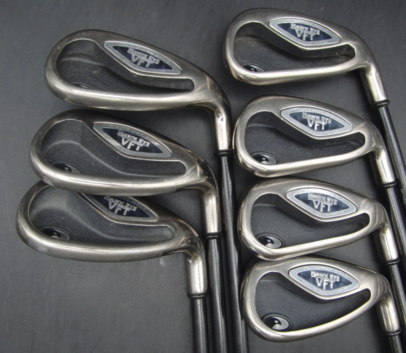 Set Of Callaway Hawk Eye VFT 5-SW Irons + Driver + 3 + 4 Wood + Putter