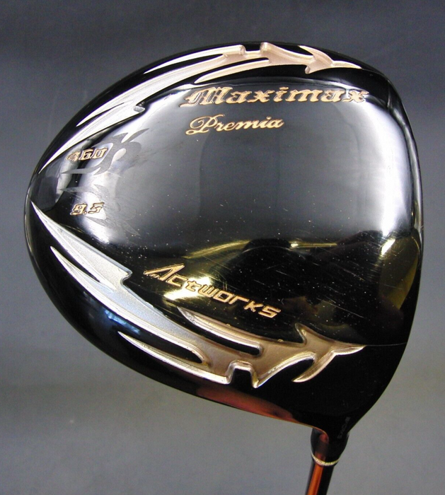Japanese Actworks Maximax Premia 460cc 9.5° Driver Regular Graphite