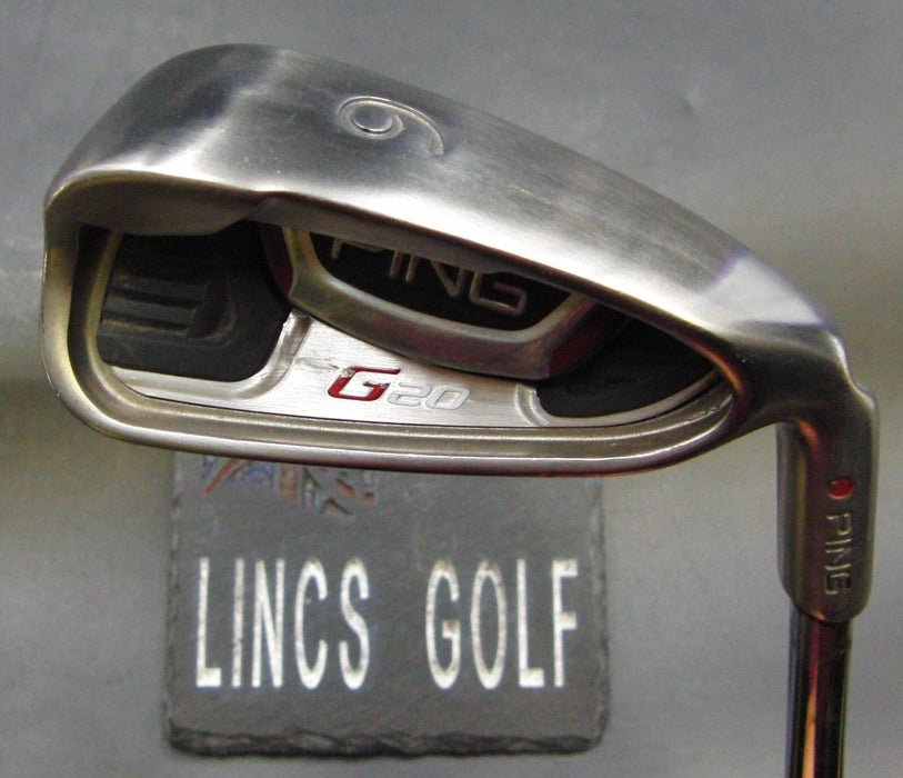Ping G20 Red Dot 6 Iron Regular Steel Shaft Lamkin Grip