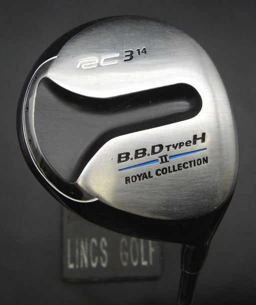 Royal Collection B.B.D Type-H II 14° 3 Wood Regular Graphite Shaft
