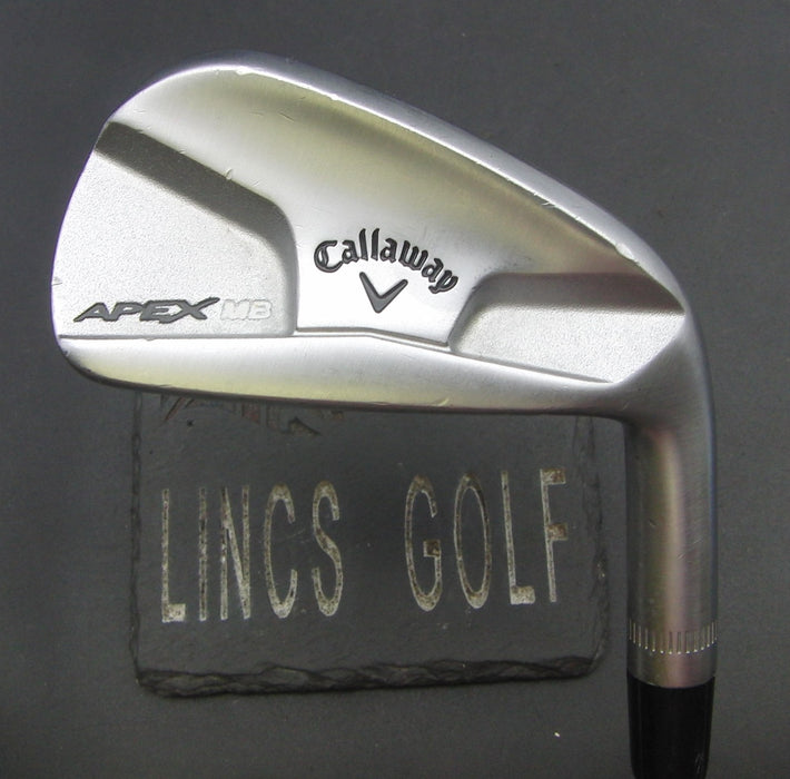 Callaway Apex MB 7 Iron Stiff Steel Shaft Golf Pride Grip
