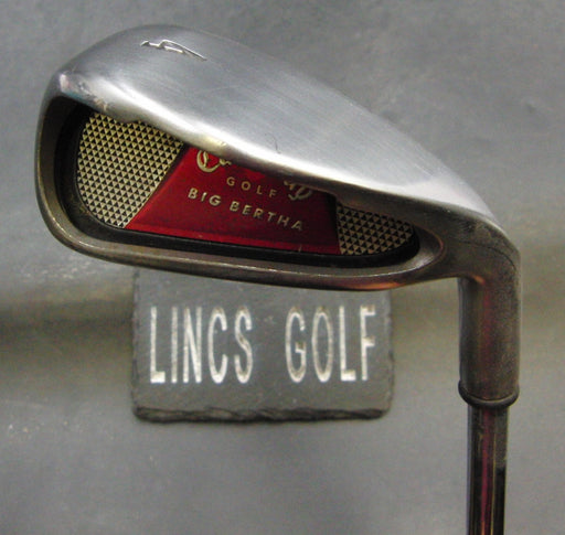 Callaway Big Bertha 4 Iron Uniflex Steel Shaft Callaway Grip