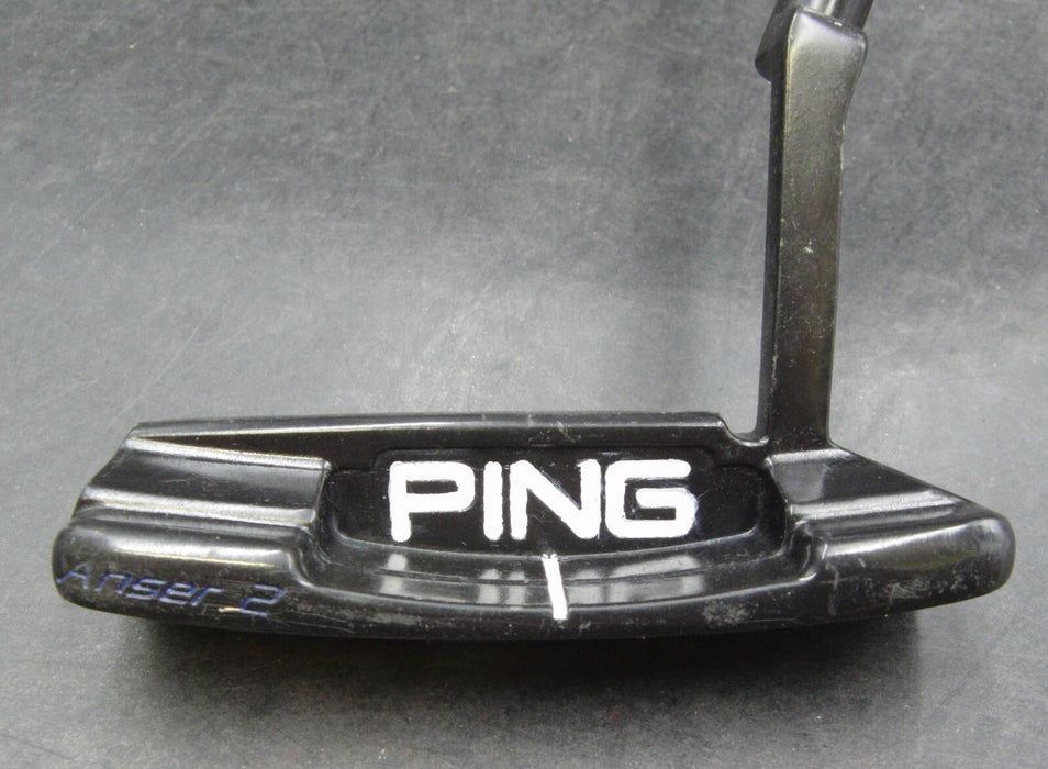 Left-Handed Ping Anser 2 Cadence TR Blue Dot Putter 90cm Steel Shaft Ping Grip