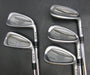 Set of 5x Ping i200 Black Dot Irons 6-PW Stiff Steel Shafts Golf Pride Grips