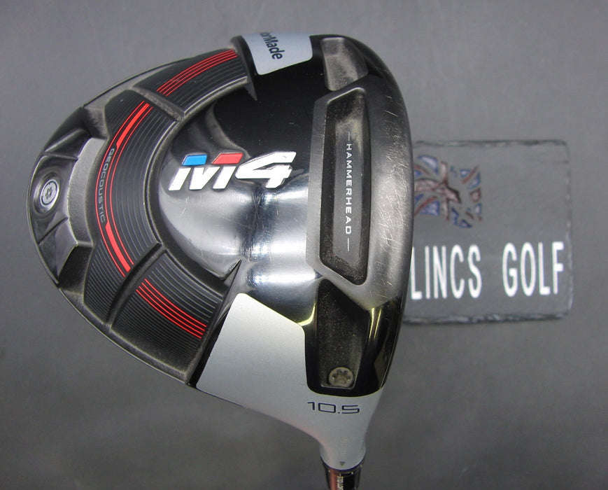 TaylorMade M4 10.5° Driver Stiff (Optional) Graphite Shaft PGM Grip