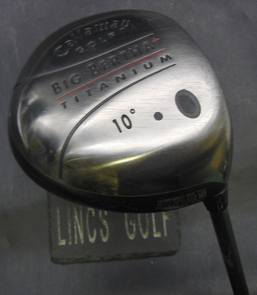 Callaway Big Bertha Plus Titanium 10° Driver Stiff Graphite Shaft Sharpro Grip