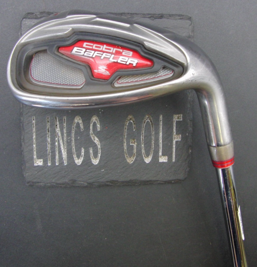 Cobra Baffler Red 2013 Gap Wedge Stiff Steel Shaft Cobra Grip