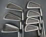 Set of 7 x Bronty Silver Fox Irons 5-SW Regular Steel Shafts Avon Grips
