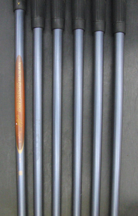 Set of 6 x Honma LB-708 Irons 5-10 Regular Graphite Shafts Honma Grips*