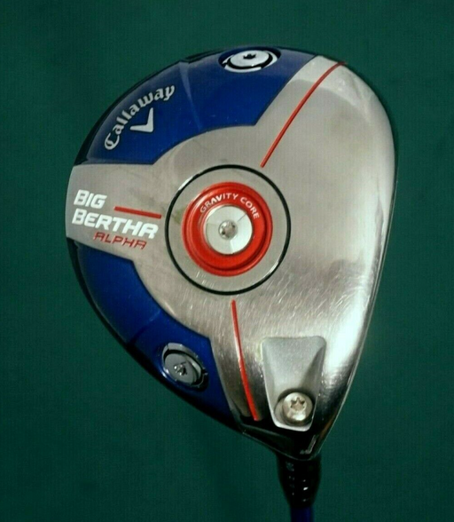 Callaway Big Bertha Alpha 9° Driver Stiff Graphite Shaft Callaway Grip