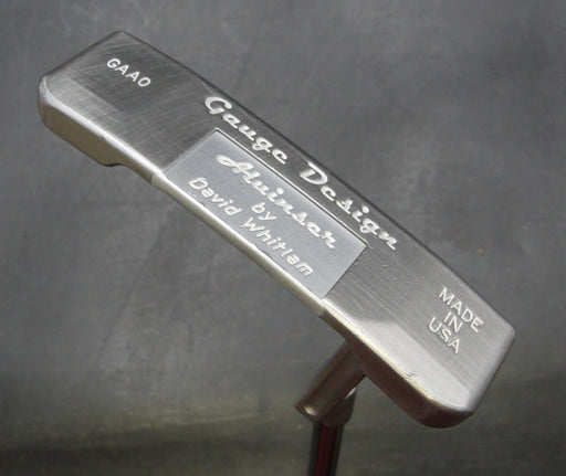 Gauge Design David Whitlam Putter Steel Shaft 84cm Length Pro Only Grip