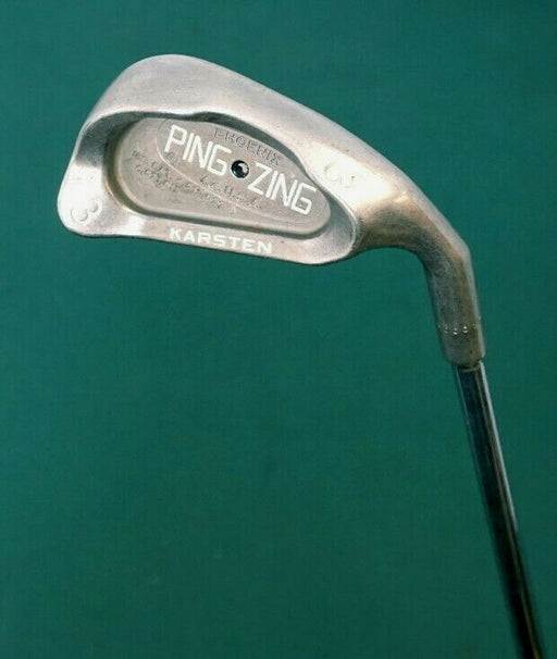 Ping Zing Black Dot 3 Iron Stiff Steel Shaft Unbranded Grip