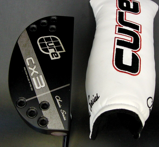 Cure CX3 Classic Series Putter Steel Shaft 90cm Length Cure Grip with HeadCover