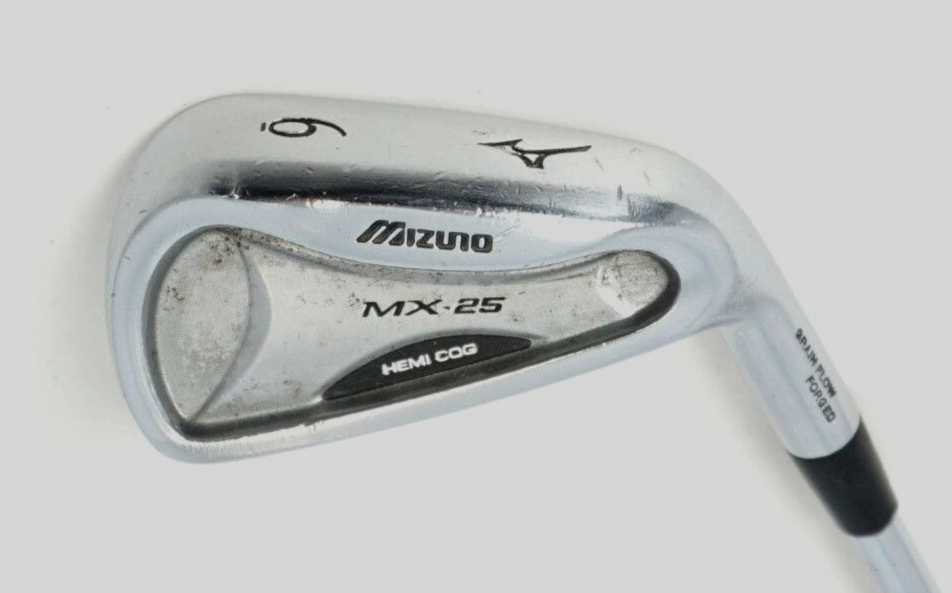 Mizuno MX25 6 Iron True Temper Regular Steel Shaft Mizuno Grip