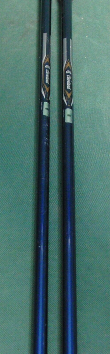 Set Of 2 x Cleveland CG-C Irons 5-6 Stiff Graphite Shafts Cleveland Grips