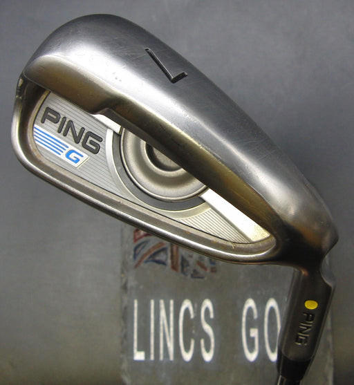 Ping G Series Yellow Dot 7 Iron Stiff Steel Shaft Golf Pride Grip