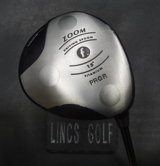 PRGR Zoom Driving Spoon 15° 3 Wood Regular Graphite Shaft Zoom Grip