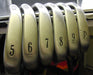 Set of 6x Callaway Steelhead Pro Series X-14 Irons 5-PW Stiff Steel Shafts