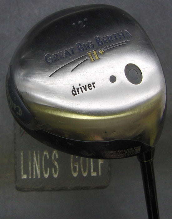 Callaway Great Big Bertha II Plus 12° Driver Regular Graphite Shaft Royal Grip