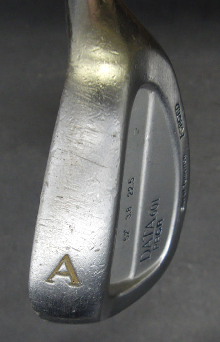 PRGR Data 601 Forged 52° Gap Wedge Stiff Steel Shaft Iomic Grip
