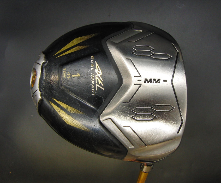 TSURUYA AXEL Dual Impact Z MM Driver Regular Graphite Shaft Golf Pride Grip