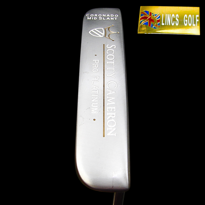 Refurbished Scotty Cameron Pro Platinum Coronado Mid Slant Putter 86.5cm