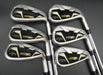 Set of 6x Callaway WarBird Irons 5-PW Uniflex Steel Shafts Callaway Grips*