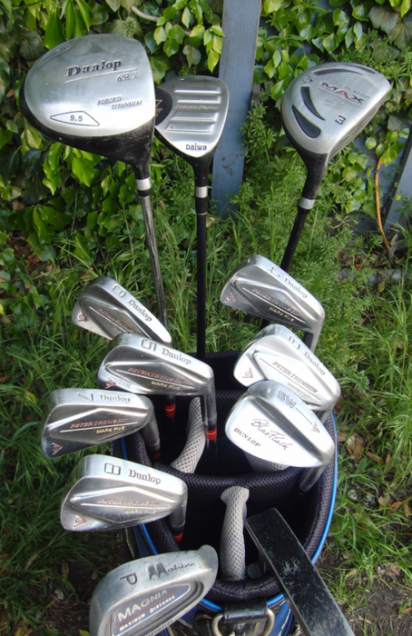 Set of Dunlop 4-SW+ Dunlop 9.5 Driver+ Dunlop  3 Wood+ 7 Wood+  Putter*