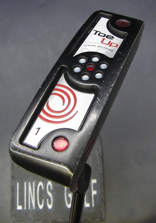 Odyssey Toe Up #1 Putter 85cm Playing Length Steel Shaft Super Stroke Grip*
