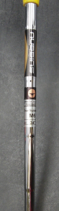 Taylormade Tour M6s Nubbins Putter Steel Shaft 87.5cm Length Guage Design Grip