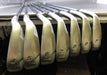 Set of 7x TaylorMade Burner Plus 4-PW Irons Stiff Steel Shafts TaylorMade Grips