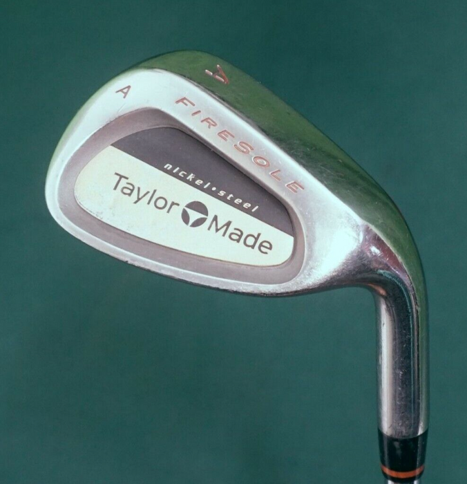TaylorMade Firesole Tungsten Titanium A Wedge Stiff Steel Shaft Golf Pride Grip
