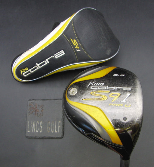 King Cobra S9.1 Pro 9.5° Driver Stiff Graphite Shaft Cobra Grip + Head Cover