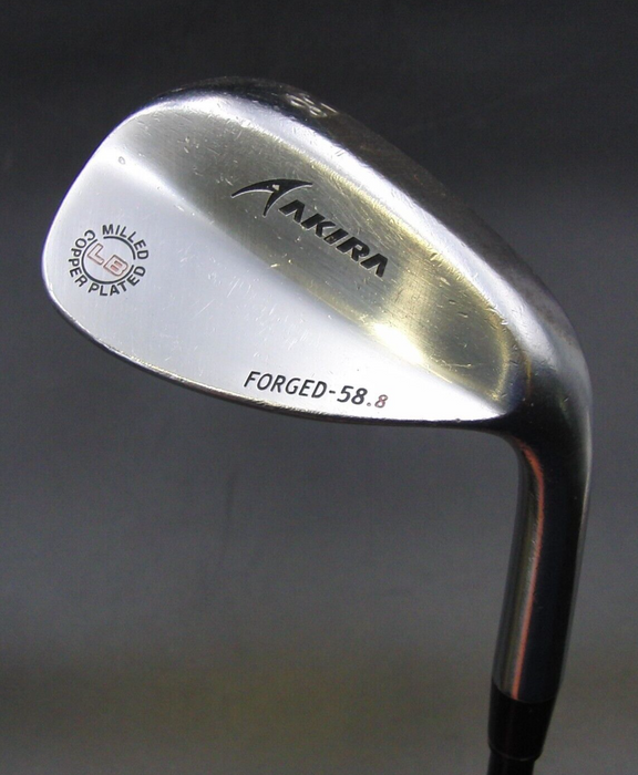 Akira Forged LB 58° Sand Wedge Stiff Graphite Shaft Golf Pride Grip