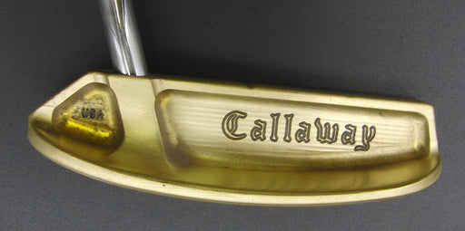 Callaway Brass Billet #1 Putter Steel Shaft 83cm Length Callaway Grip*