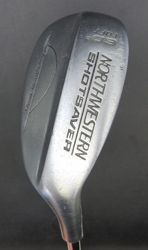 Shot Saver North Western 60° Lob Wedge Firm Steel Shaft Black Grip