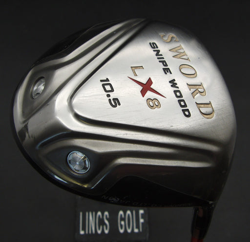 Katana Snipe Wood LX-8 10.5° Driver Regular Graphite Shaft Golf Pride Grip