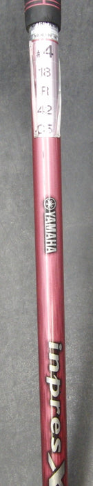 Yamaha Inpres X D FW 18° 4 Wood Regular Graphite Shaft Golf Pride Grip