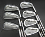 Set of 7x Bridgestone TourStage TS-202 Irons 3-6 & 8-PW Stiff Steel Shafts*