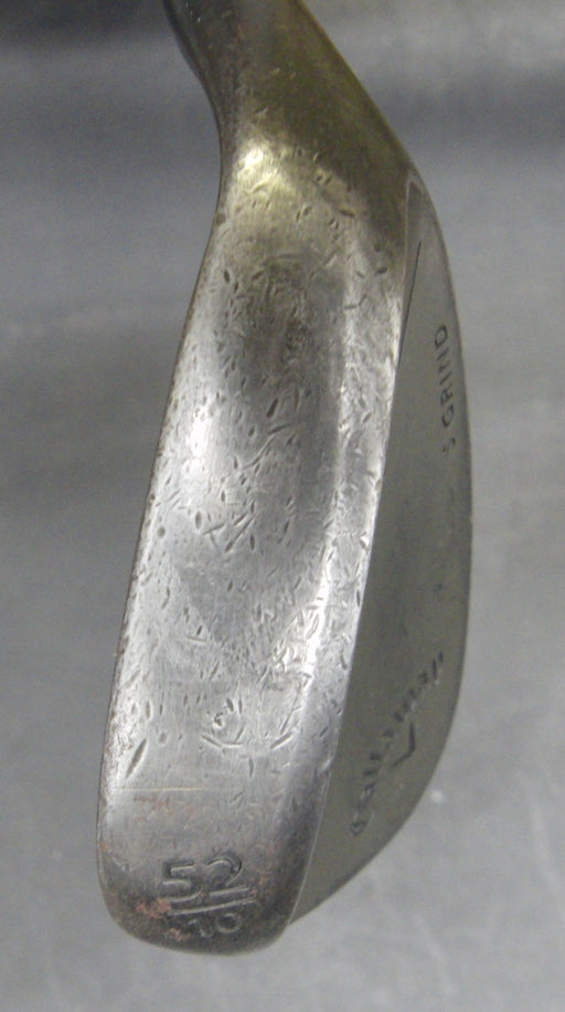 Callaway Mack Daddy 4 S Grind 52° Gap Wedge Stiff Coated Steel Shaft Elite Grip