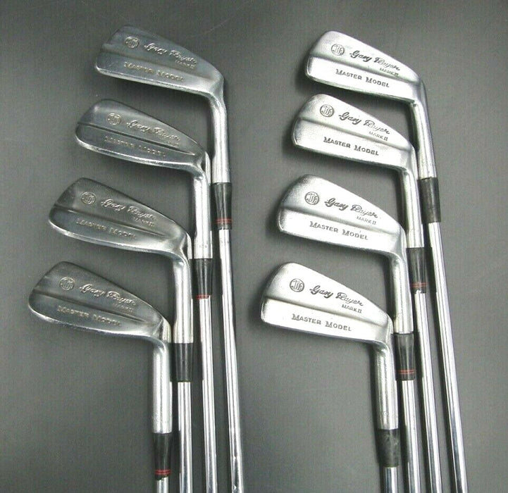 Set Of 8 x John Letters Gary Player Master Mk II Irons 3-10 Regular Steel Shafts