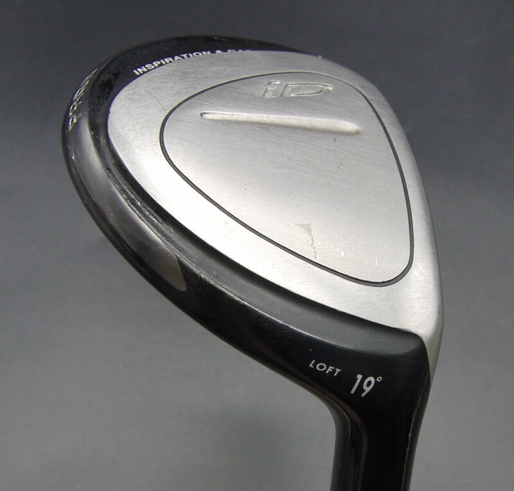 Japanese PRGR iD HIT 3ut 19° 3 Hybrid Senior Graphite Shaft PRGR Grip