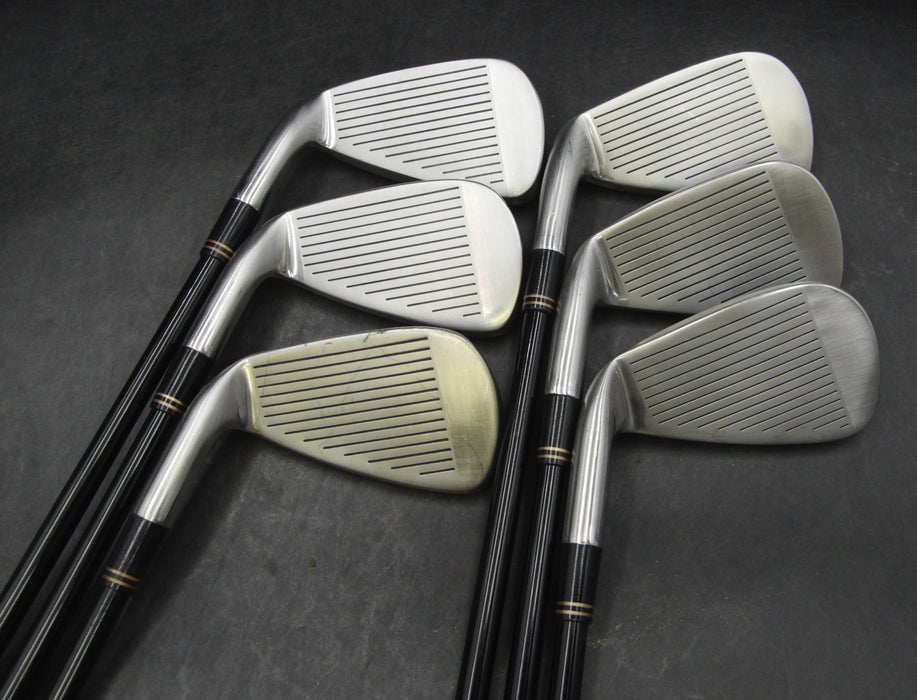 Set of 6 x Decatan Seven Irons 5-PW Regular Graphite Shafts Unbranded Grips
