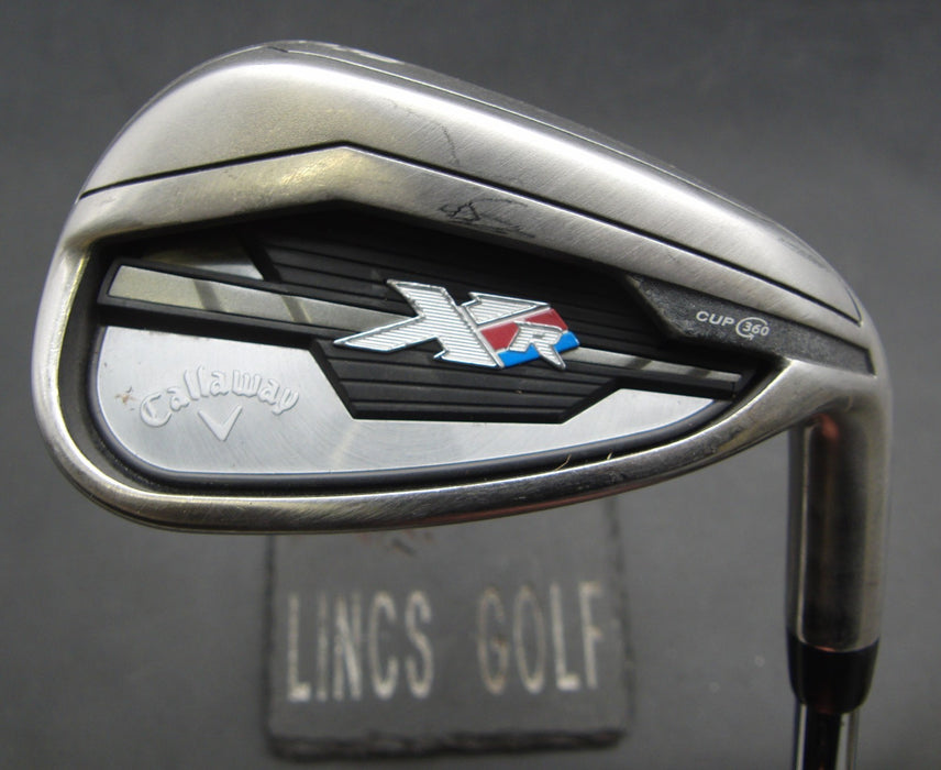 Callaway XR 9 Iron Stiff Steel Shaft Golf Pride Grip
