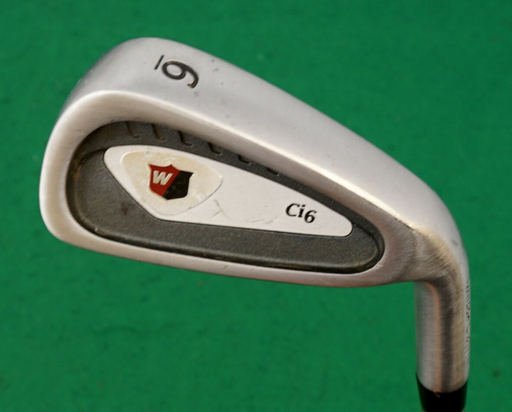 Wilson Ci6 6 Iron Regular Steel Shaft Black Widow Grip