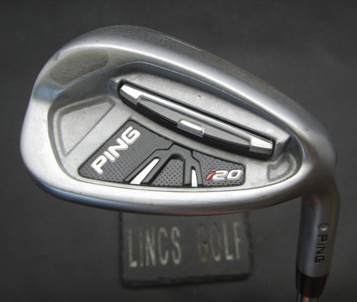 Ping i20 White Dot Lob Wedge Regular Steel Shaft Ping Grip