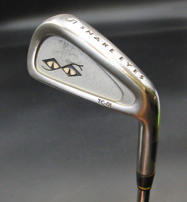 Snake Eyes TC-01 5 Iron Stiff Steel Shaft Golf Pride Grip